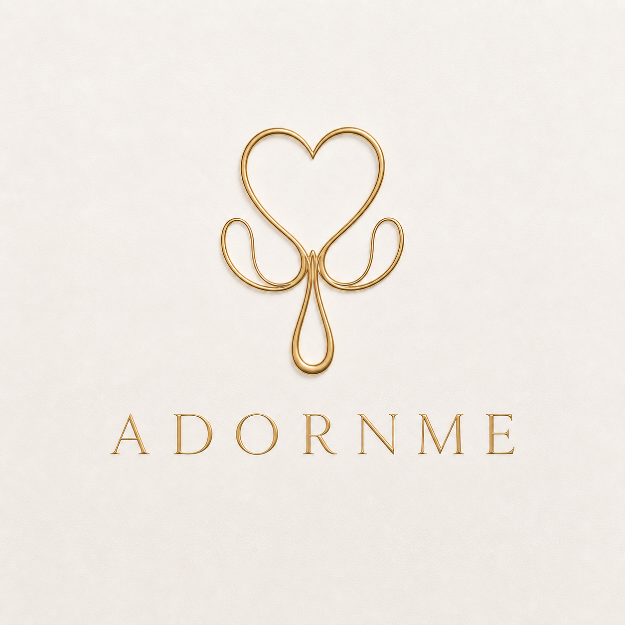 Adornme flower-heart symbol